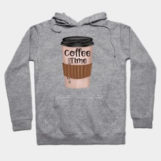 Coffee Time To Go Cup Hoodie